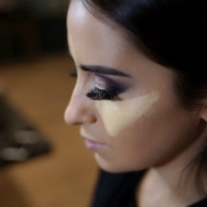 Blogger Sarah Lindner of The House of Sequins easy techniques on how to bake or cook makeup.