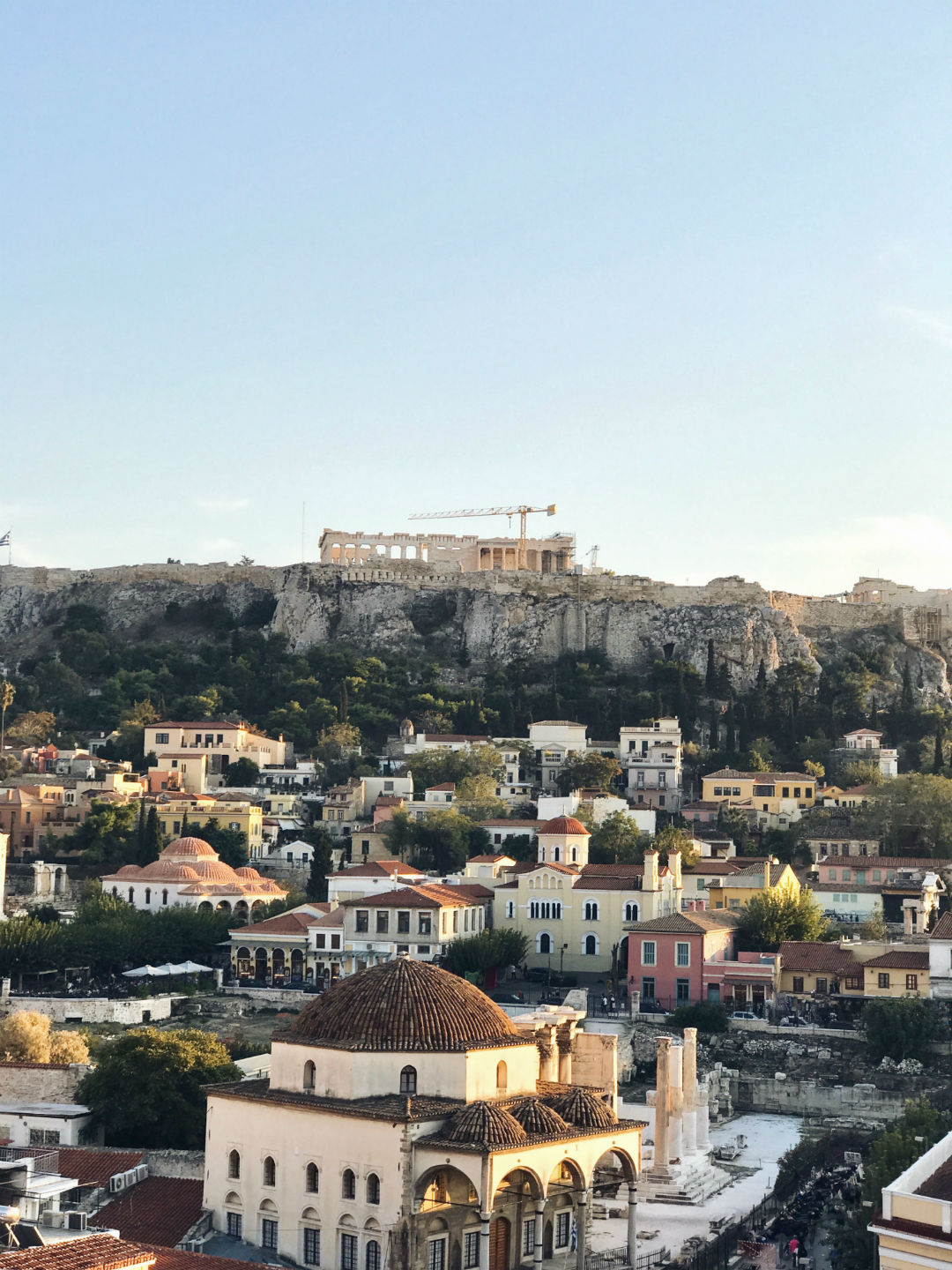 Blogger Sarah Lindner of The House of Sequins Guide to Athens Greece 2017/2018 a for athens hotel bar view