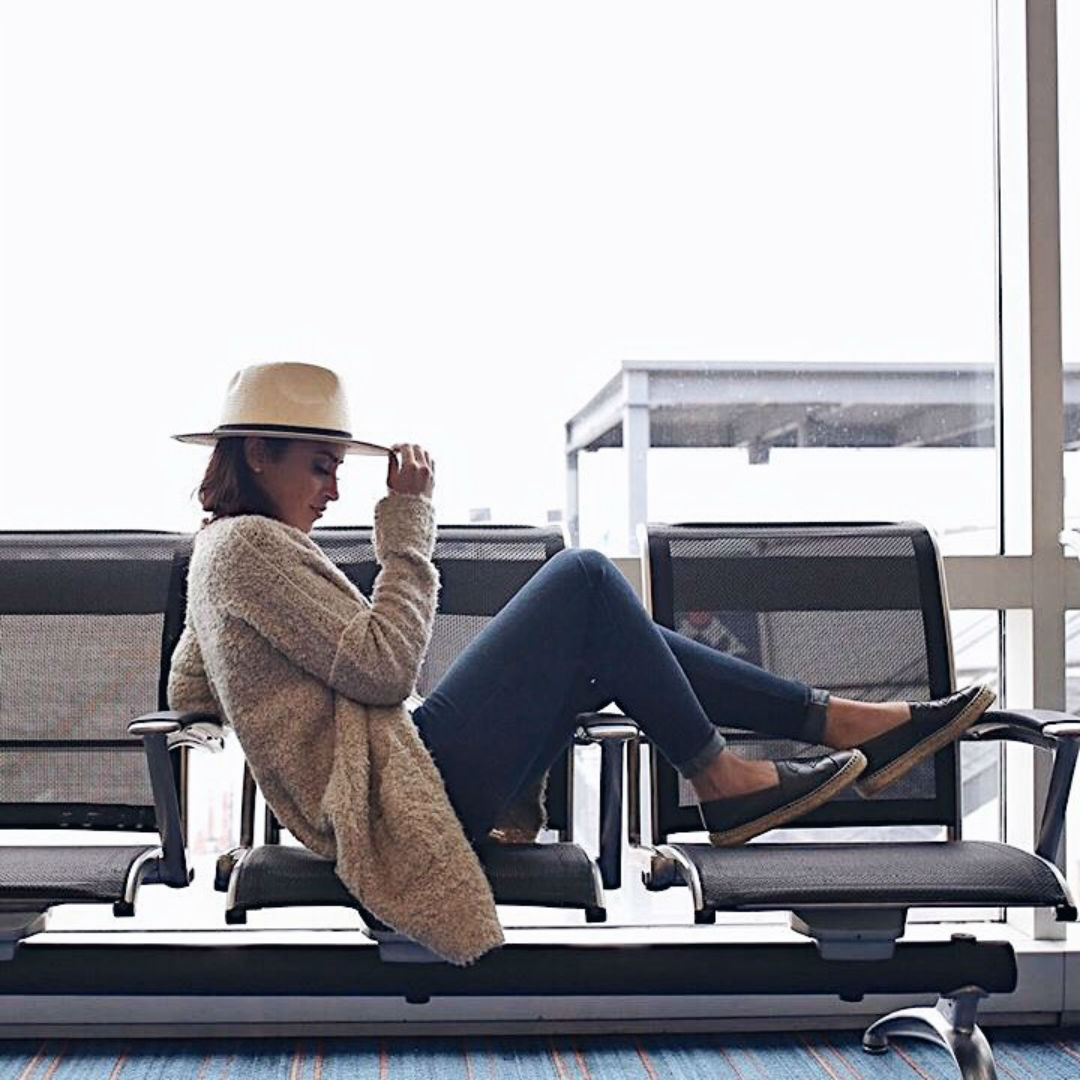 Blogger Sarah Lindner of The House of Sequins on How to survive the dreaded flight