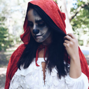 Blogger Sarah Lindner of the House of Sequins on How To Do Wolf Makeup For Halloween