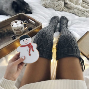 Blogger Sarah Lindner of The House of Sequins must have cozy items for the winter for the bedroom