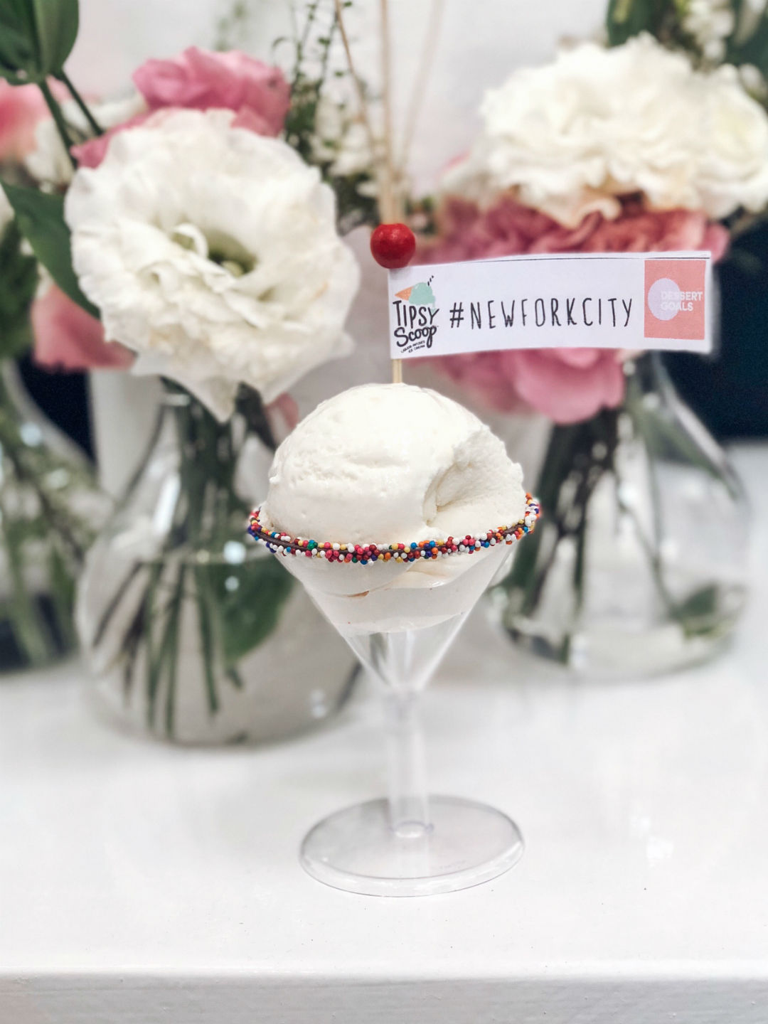 Blogger Sarah Lindner of The House of Sequins most instagramable desserts in NYC at Food at Dessert Goals festival