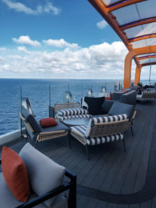 Blogger Sarah Lindner of The House of Sequins review on celebrity edge cruise