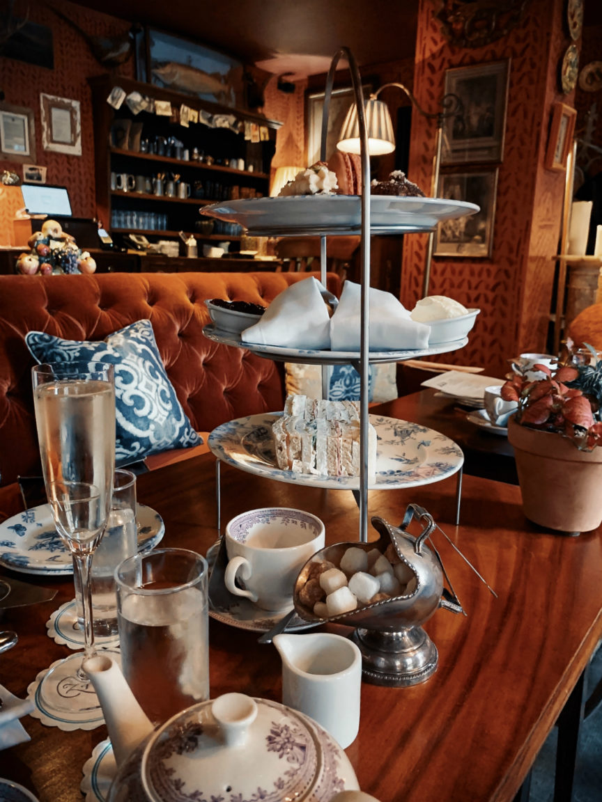 Blogger Sarah Lindner of The House of Sequins Afternoon Tea at The Zetter Townhouse. Best afternoon tea in London