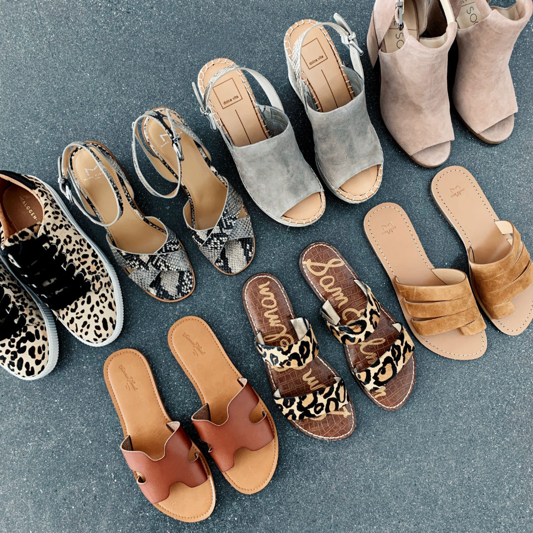 Blogger Sarah Lindner of The House of Sequins favorite spring shoes picks