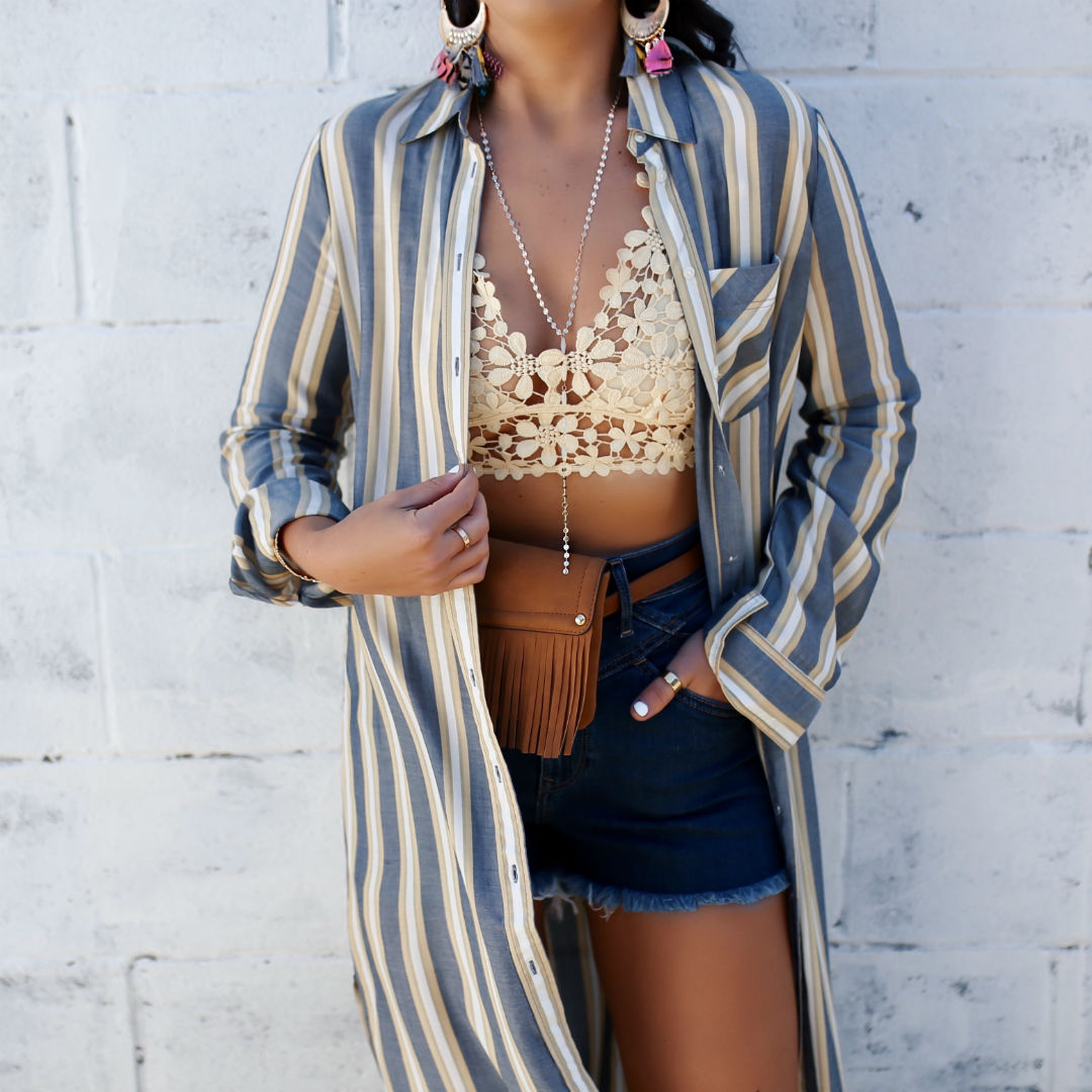 Blogger, Sarah Lindner of The House Of Sequins shares boho spring looks