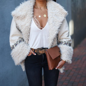 Sarah Lindner of The House of Sequins wearing Free People