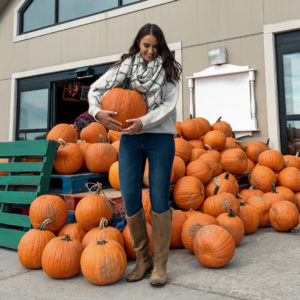 Blogger Sarah Lindner from House of Sequins wearing Frye Melissa Button boots