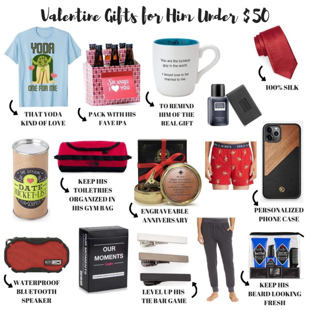 Blogger Sarah Lindner of The House of Sequins Valentine's day gift guide for him