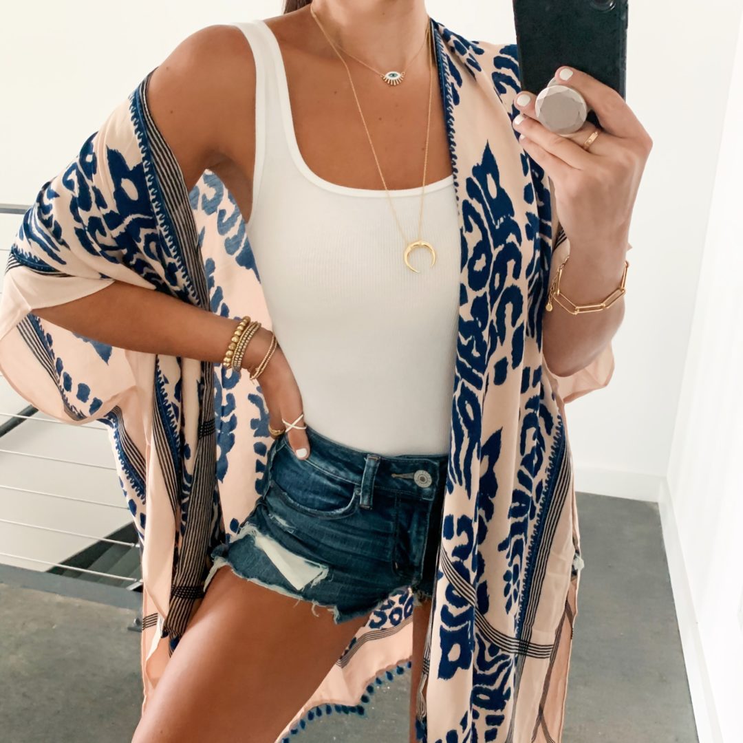 Blogger Sarah Lindner of The House of Sequins styling summer Walmart fashion finds.