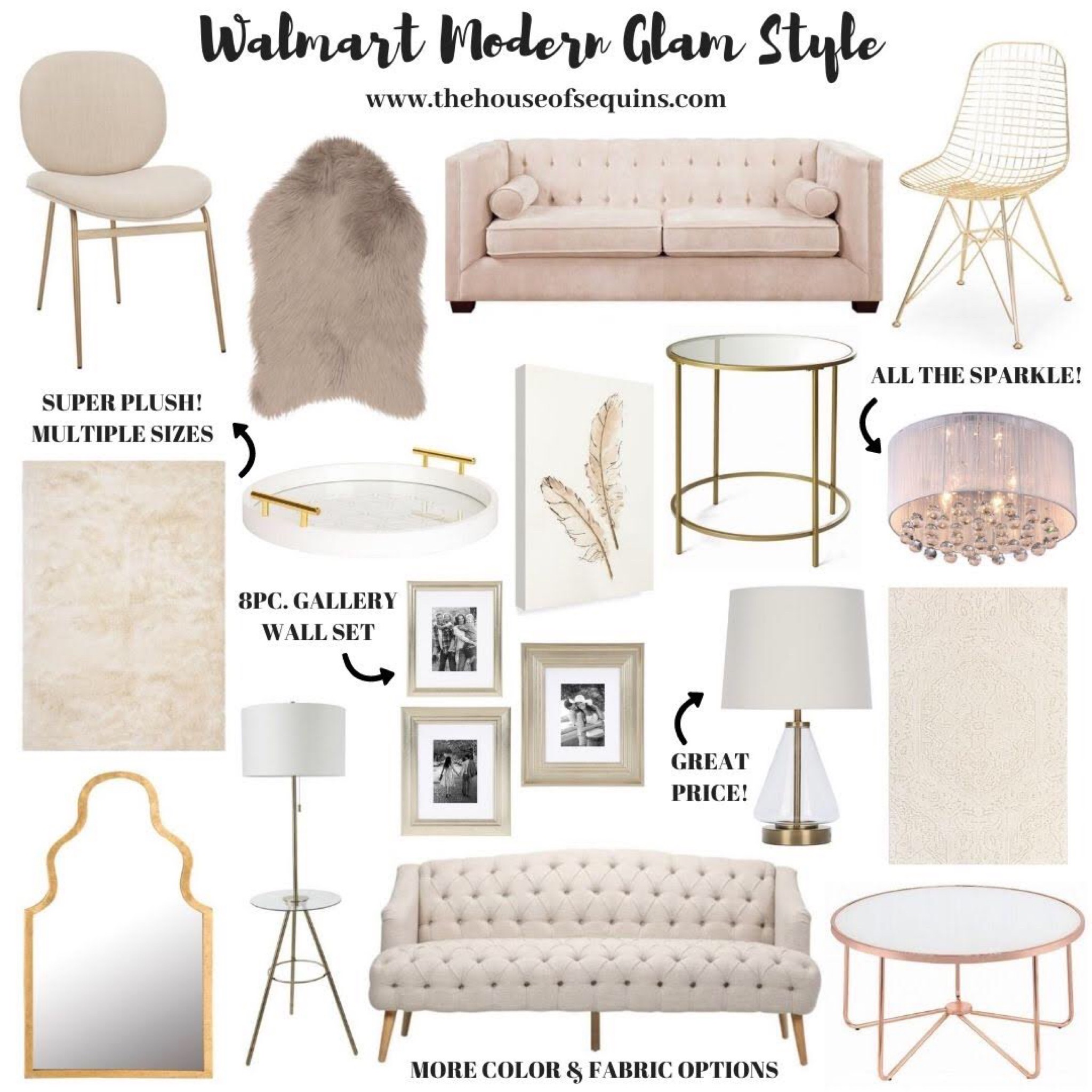 Neutral Walmart Home Favorites - The House of Sequins