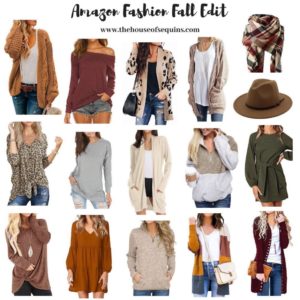 Blogger Sarah Lindner of The House of Sequins affordable fall fashion from target walmart and amazon