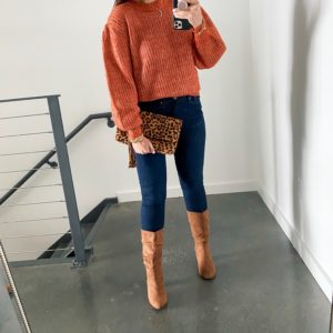 Blogger Sarah Lindner styling fall fashion looks from Walmart.