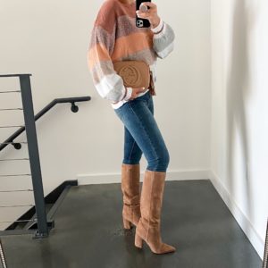 Blogger Sarah Lindner styling fall fashion looks from Amazon.