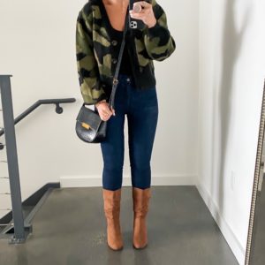 Blogger Sarah Lindner styling fall fashion looks from Walmart.