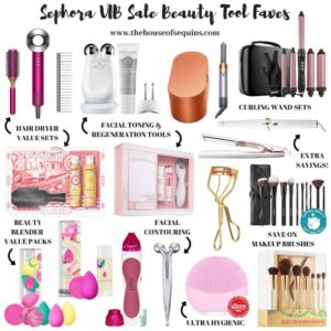 Blogger Sarah Lindner of The House of Sequins Sephora VIB Sale Favorites