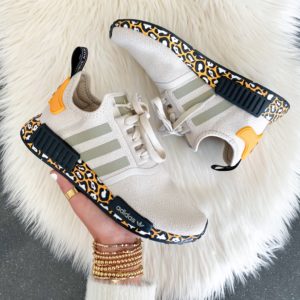 Blogger Sarah Lindner of The House of Sequins sharing Spring Adidas sneaker favorites.