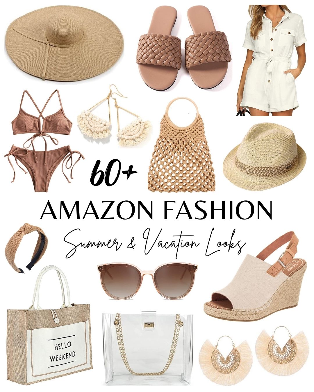 Blogger Sarah Lindner of The House of Sequins sharing Amazon Fashion summer looks and vacation outfits. 