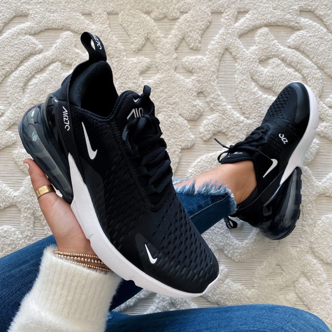 Blogger Sarah Lindner of The House of Sequins sharing Nike sneaker favorites.