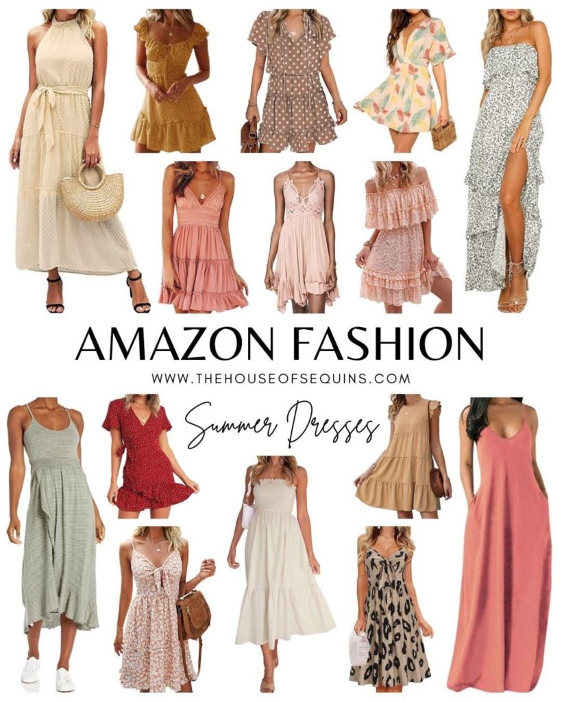 Blogger Sarah Lindner of The House of Sequins amazon fashion summer finds
