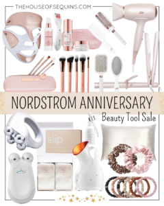 Blogger Sarah Lindner of The House of Sequins sharing 2021 Nordstrom Anniversary Sale favorites.