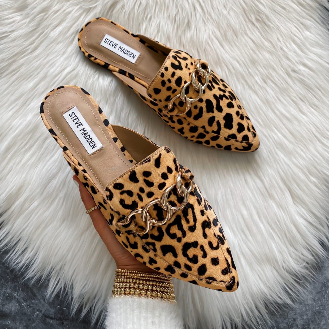 Blogger Sarah Lindner of The House of Sequins sharing Walmart Fashion shoe haul.