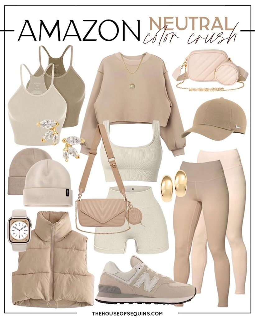 Blogger Sarah Lindner of The House of Sequins sharing Amazon Fashion favorites.