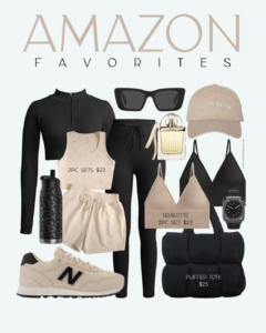 Blogger Sarah Lindner of The House of Sequins sharing Amazon Outfit Inspo.