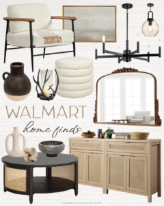Blogger Sarah Lindner of The House of Sequins sharing Walmart Home Fall Decor.
